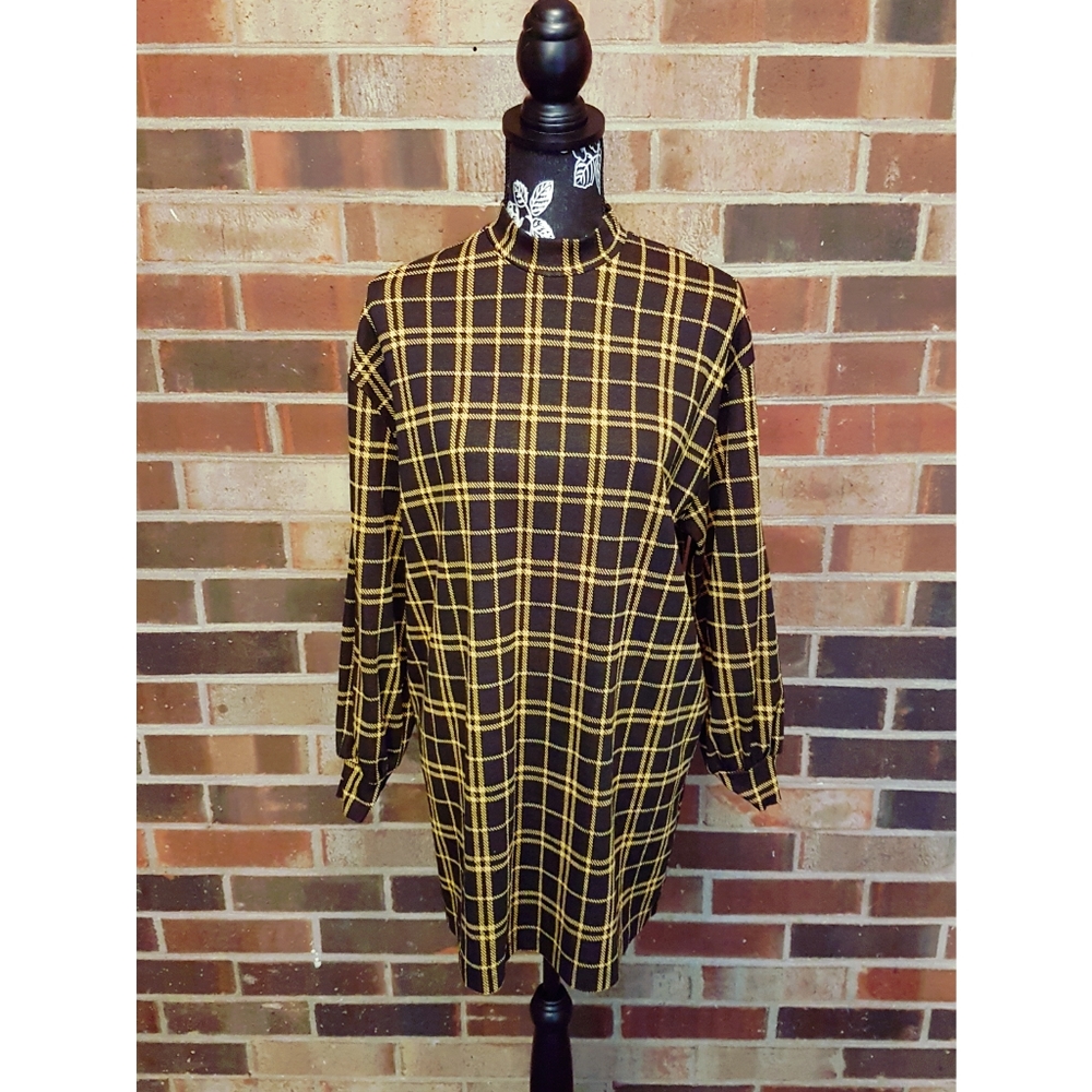 Pull&Bear Plaid Dress